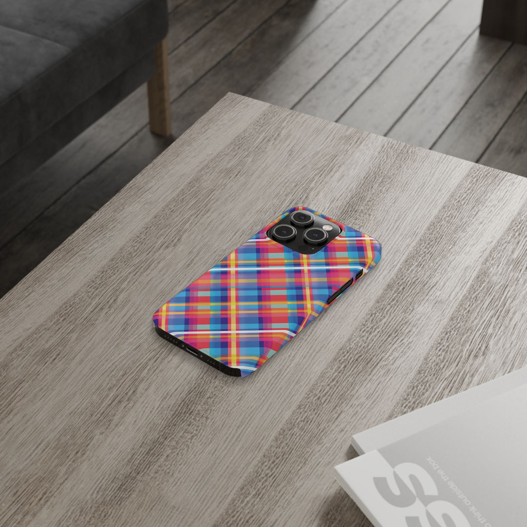 Slim Checkered Plaid Gift for Her Cute Phone Cases for Iphone 16 Pro Max | iPhone 15 Case | iPhone 15 Pro Max Case, Iphone 14, 13, 12, 11, 10, 8, 7 - Studio40ParkLane