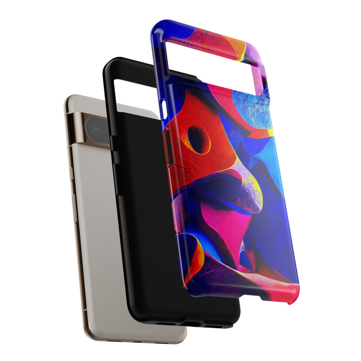 Impact Resistant, Abstract Shapes, Cute Phone Cases for Samsung S24, S23, S22, S21, IPhone 15 pro Iphone 14 pro Iphone 13 IPhone 12 Iphone 11 - Studio40ParkLane