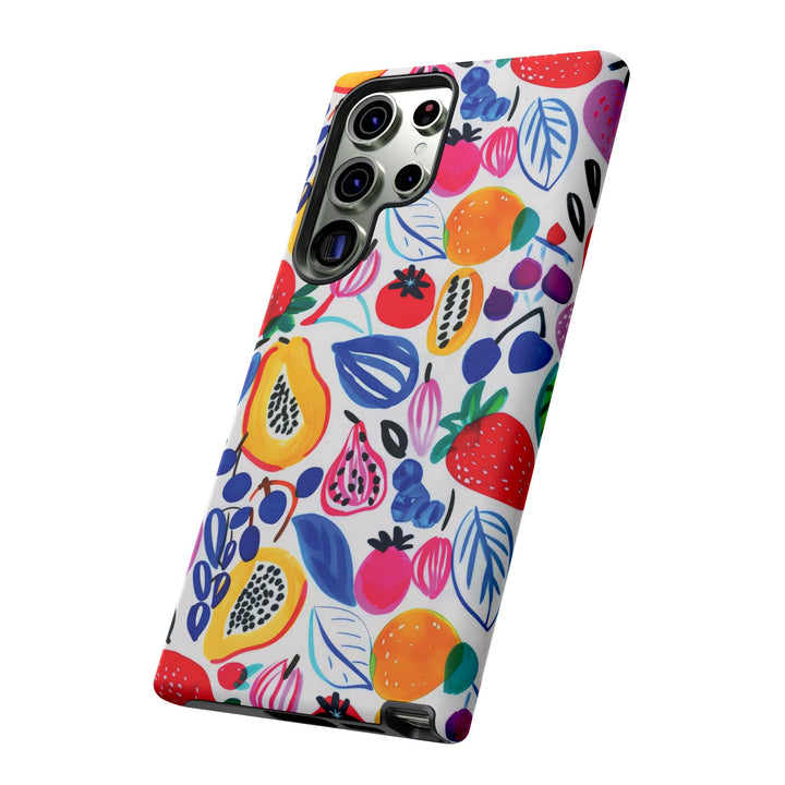 Premium Tough Summer Fruit Collage Gift for Her Cute Phone Cases for Samsung and Iphone, 16, 15, 14, S24, S23, S22, S21, S20, Plus, Ultra, Pro - Studio40ParkLane