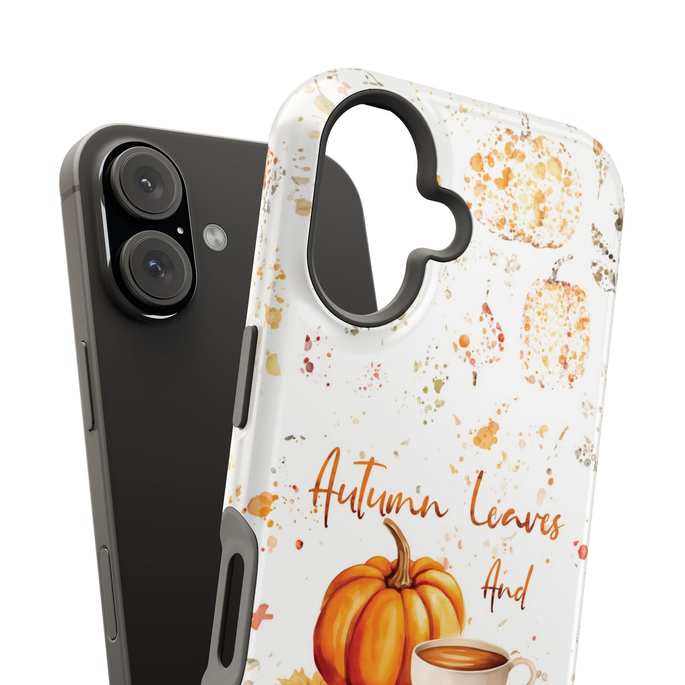 Fall Leaves Pumpkins Tough Magsafe Cute Phone Cases for Iphone | iPhone 15 Case | iPhone 15 Pro Max Case, Iphone 14, Iphone 14 13 12 11 10 9 8 7 - Studio40ParkLane