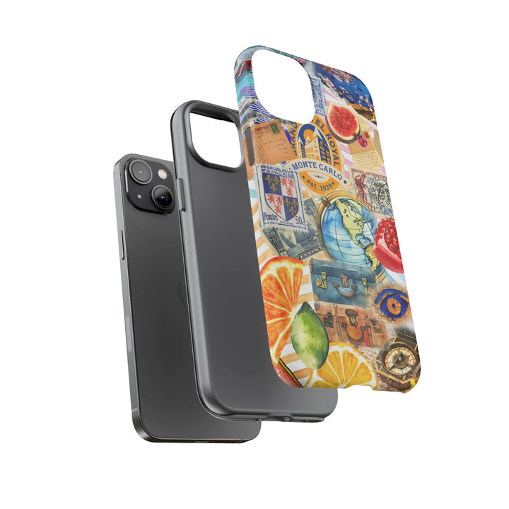 Cute European Summer Collage Phone Case, for IPhone 16 Case | Iphone 15, Iphone 14, IPhone 13 Case, 11 8 7, Samsung Galaxy S24, S23, S22, S21 Extra Protective - Studio40ParkLane