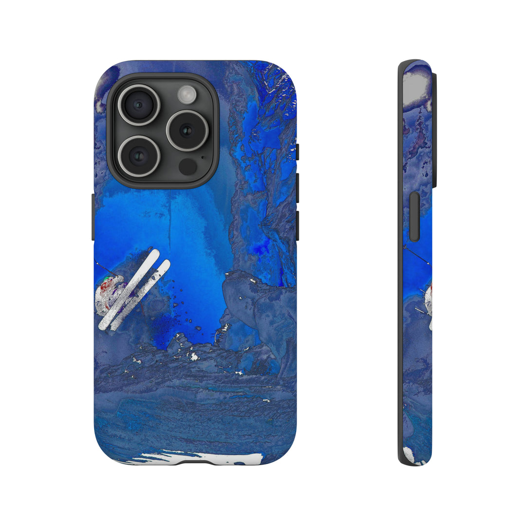 Cute IPhone Case | iPhone 15 Case | iPhone 15 Pro Max Case, Iphone 14 Case, Iphone 14 Pro Max Case IPhone Case for Art Lovers, Skiing Mountain - Studio40ParkLane
