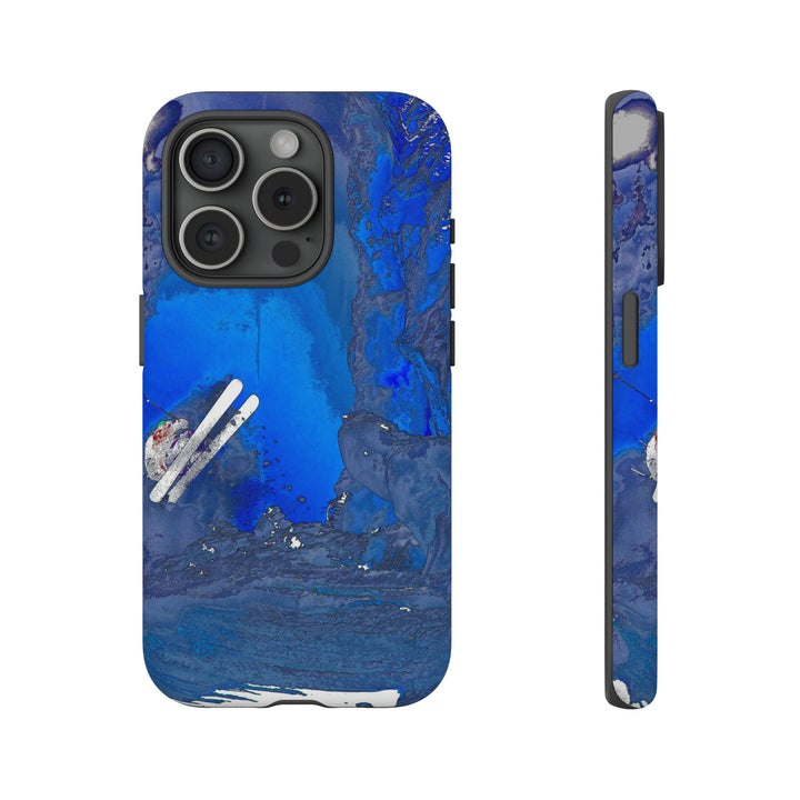 Cute IPhone Case | iPhone 15 Case | iPhone 15 Pro Max Case, Iphone 14 Case, Iphone 14 Pro Max Case IPhone Case for Art Lovers, Skiing Mountain - Studio40ParkLane