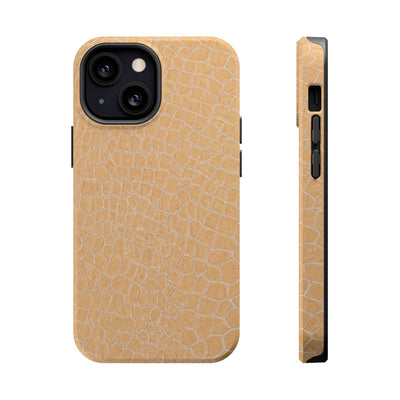 Non Leather Beige Color Pattern Magsafe Cute Phone Case for Iphone Gift for Her,  | iPhone 15 Case | iPhone 15 Pro Max Case, Iphone 14, Iphone 14 Pro Max, Iphone 13, Iphone 16