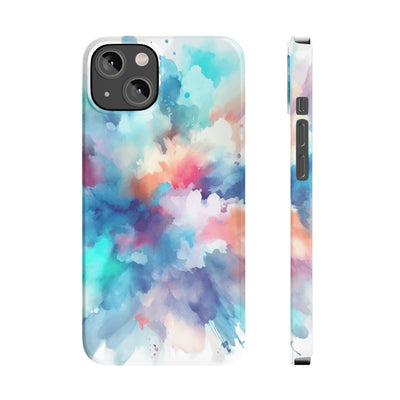 Slim Cute Phone Cases Paint Splash for Iphone 16 Pro Max | iPhone 15 Case | iPhone 15 Pro Max Case, Iphone 14, Iphone 14 Pro Max, Iphone 13 12 11 8 7