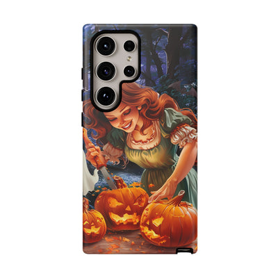 Autumn Fall Pumpkin Fairy Gift for Her Cute Phone Case for, Samsung Galaxy S24, S23, S22, S21, IPhone 16 Case | Iphone 15, Iphone 14, IPhone 13 Case