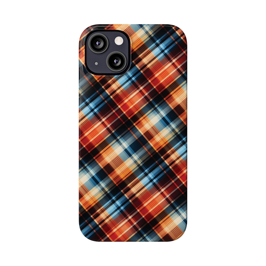 Slim Checkered Plaid Gift for Her Cute Phone Cases for Iphone 16 Pro Max | iPhone 15 Case | iPhone 15 Pro Max Case, Iphone 14, 13, 12, 11, 10, 8, 7 - Studio40ParkLane