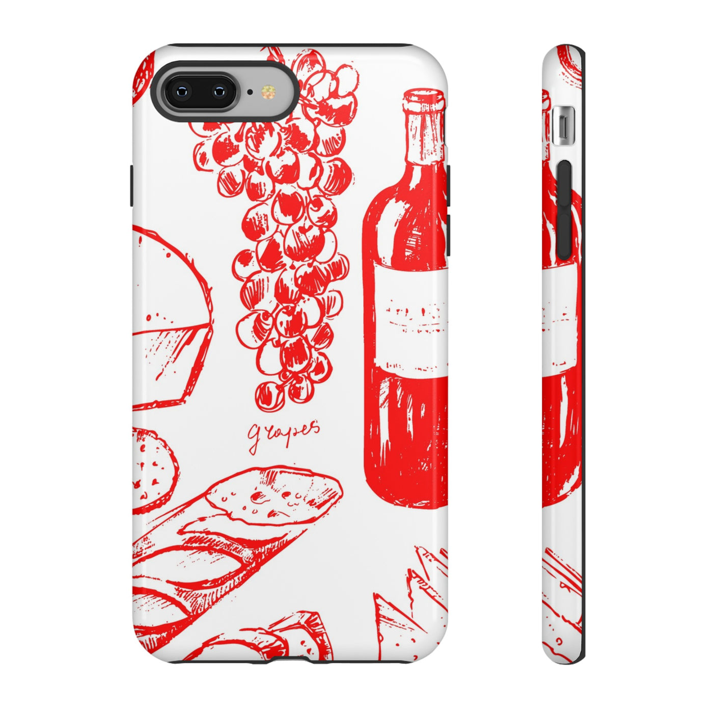 Impact Resistant, Italian French, Cute Phone Cases for Samsung S24, S23, S22, S21, IPhone 15 pro Iphone 14 pro Iphone 13 IPhone 12 Iphone 11