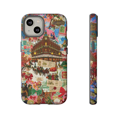 Aesthetic Tough London Coquette Collage Premium Phone Case - For iPhone 17 Pro Max iPhone 16 Pro iPhone 15 Iphone 14 Plus 13 Pro 12 11 10 XR - Studio40ParkLane