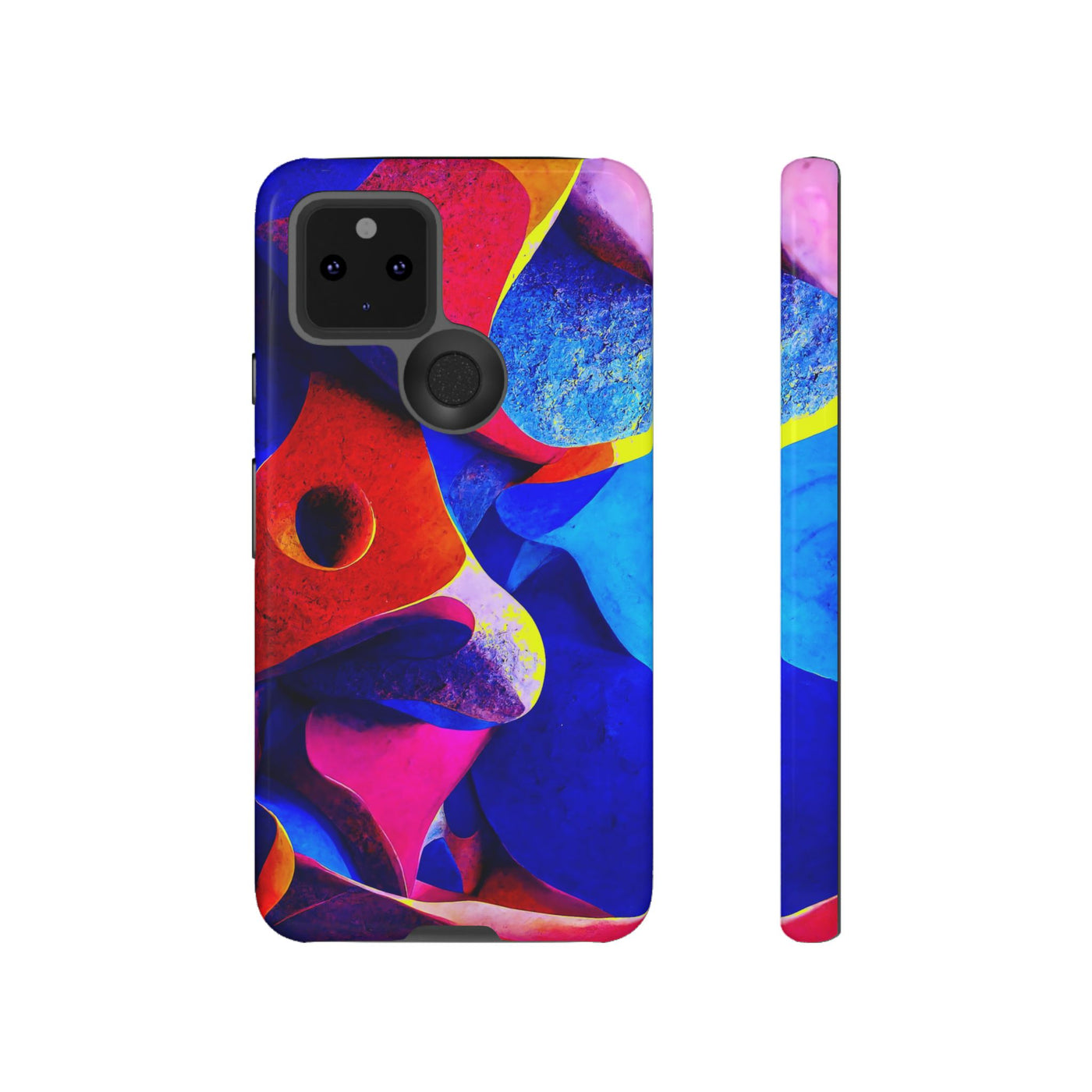 Impact Resistant, Abstract Shapes, Cute Phone Cases for Samsung S24, S23, S22, S21, IPhone 15 pro Iphone 14 pro Iphone 13 IPhone 12 Iphone 11