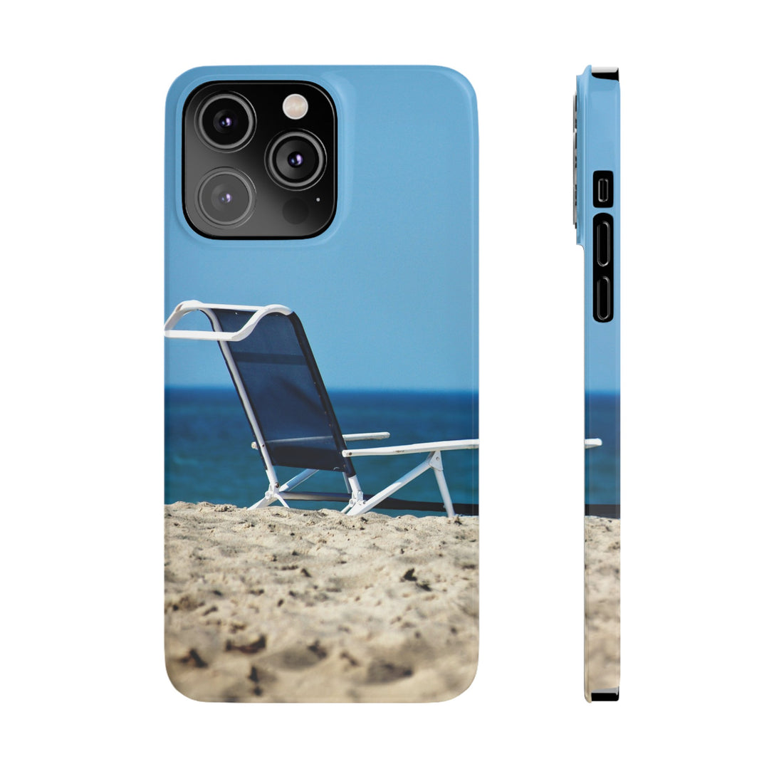 Slim Cute Phone Cases for Iphone - | iPhone 15 Case | iPhone 15 Pro Max Case, Iphone 14 Case, Iphone 14 Pro Max, Iphone 13, Summer Beach Chair - Studio40ParkLane