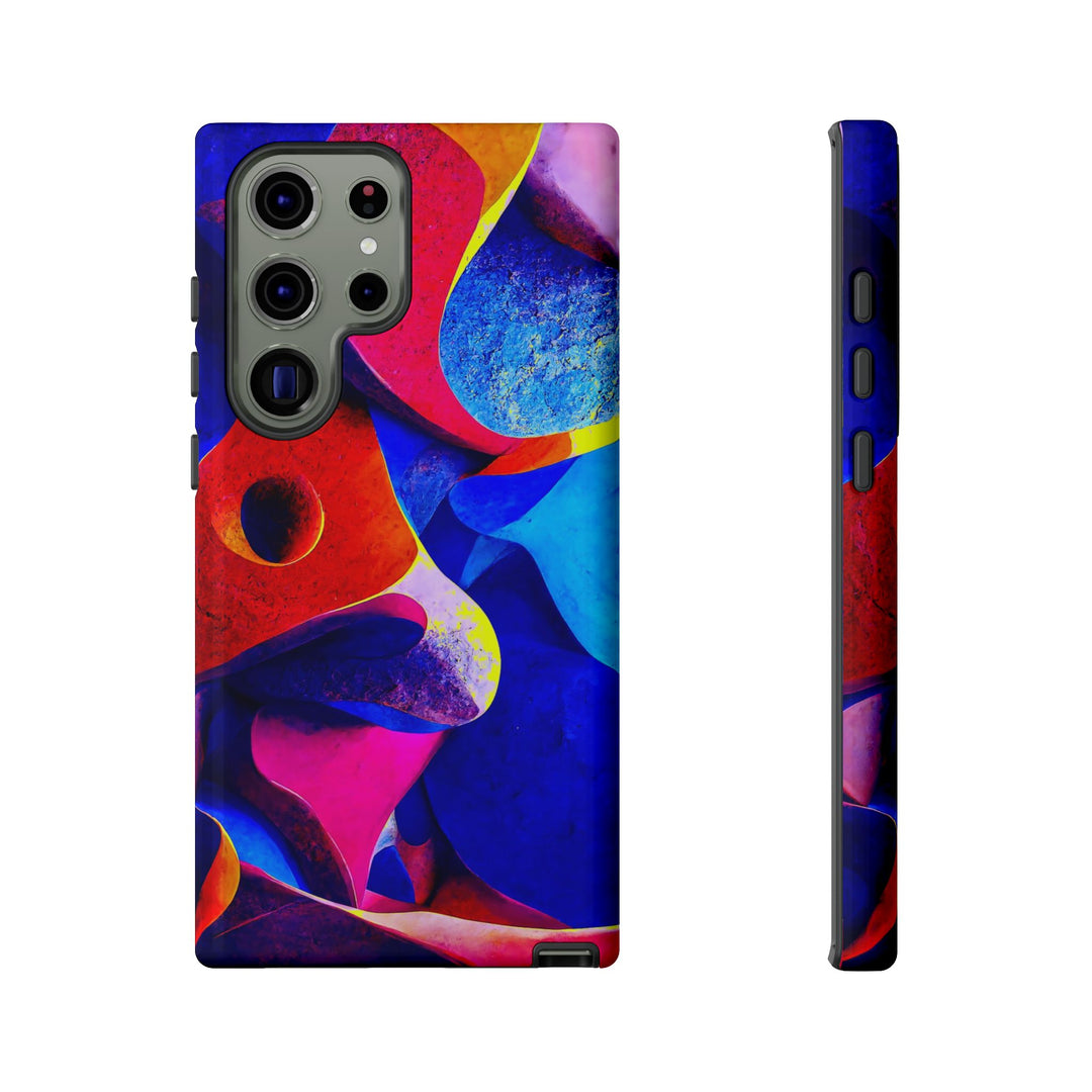Impact Resistant, Abstract Shapes, Cute Phone Cases for Samsung S24, S23, S22, S21, IPhone 15 pro Iphone 14 pro Iphone 13 IPhone 12 Iphone 11 - Studio40ParkLane