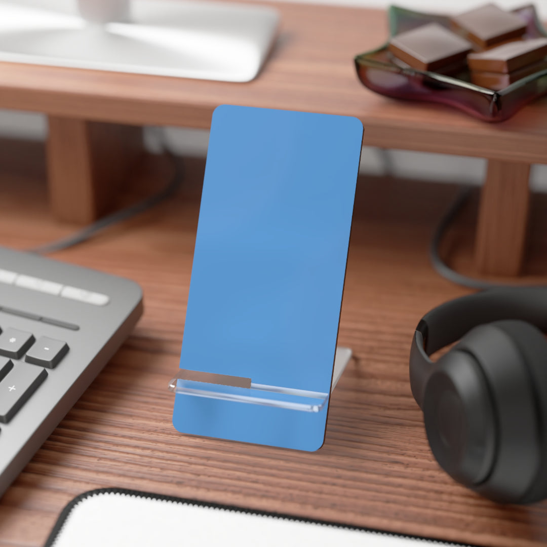 Phone Stand, Soothing Pale Blue Design for Iphones 16, Iphone 15, 14, 13, 12 Samsung Galaxy S24, S23, S22, S21 and Google Pixel 8 - Studio40ParkLane