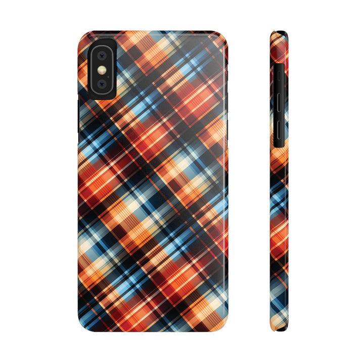 Slim Checkered Plaid Gift for Her Cute Phone Cases for Iphone 16 Pro Max | iPhone 15 Case | iPhone 15 Pro Max Case, Iphone 14, 13, 12, 11, 10, 8, 7 - Studio40ParkLane