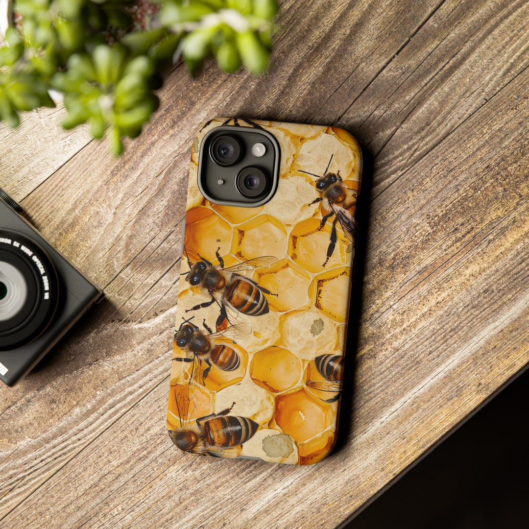 Cute Samsung Case | Cool Iphone Case | Honey Bees, Samsung S24, S23, S22, S21, IPhone 15 Case | Iphone 14 Case, Iphone 13 Case - Studio40ParkLane