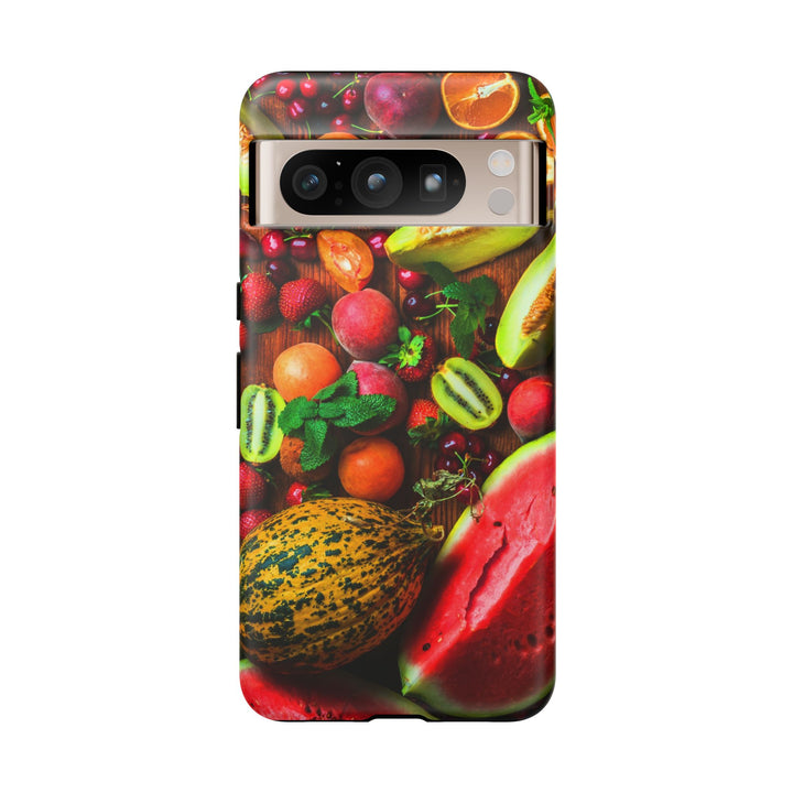 Fall Fruit Collage Cute Phone Case for, Samsung Galaxy S24, S23, S22, S21, IPhone 16 Case | Iphone 15, Iphone 14, IPhone 13 Case Mom Dad Gift - Studio40ParkLane