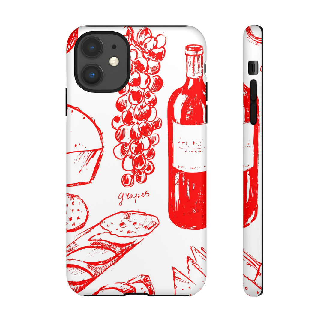 Impact Resistant, Italian French, Cute Phone Cases for Samsung S24, S23, S22, S21, IPhone 15 pro Iphone 14 pro Iphone 13 IPhone 12 Iphone 11 - Studio40ParkLane