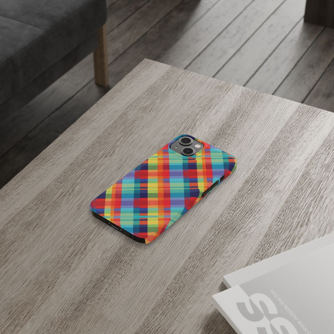 Slim Checkered Plaid Gift for Her Cute Phone Cases for Iphone 16 Pro Max | iPhone 15 Case | iPhone 15 Pro Max Case, Iphone 14, 13, 12, 11, 10, 8, 7 - Studio40ParkLane