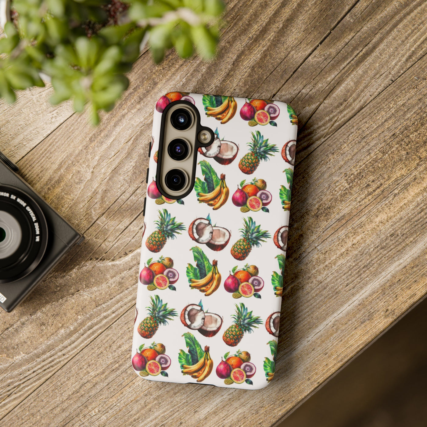 Cute Samsung Case | Cool Iphone Case | Tropical Summer Fruit, Samsung S24, S23, S22, S21, IPhone 15 Case | Iphone 14 Case, Iphone 13 Case