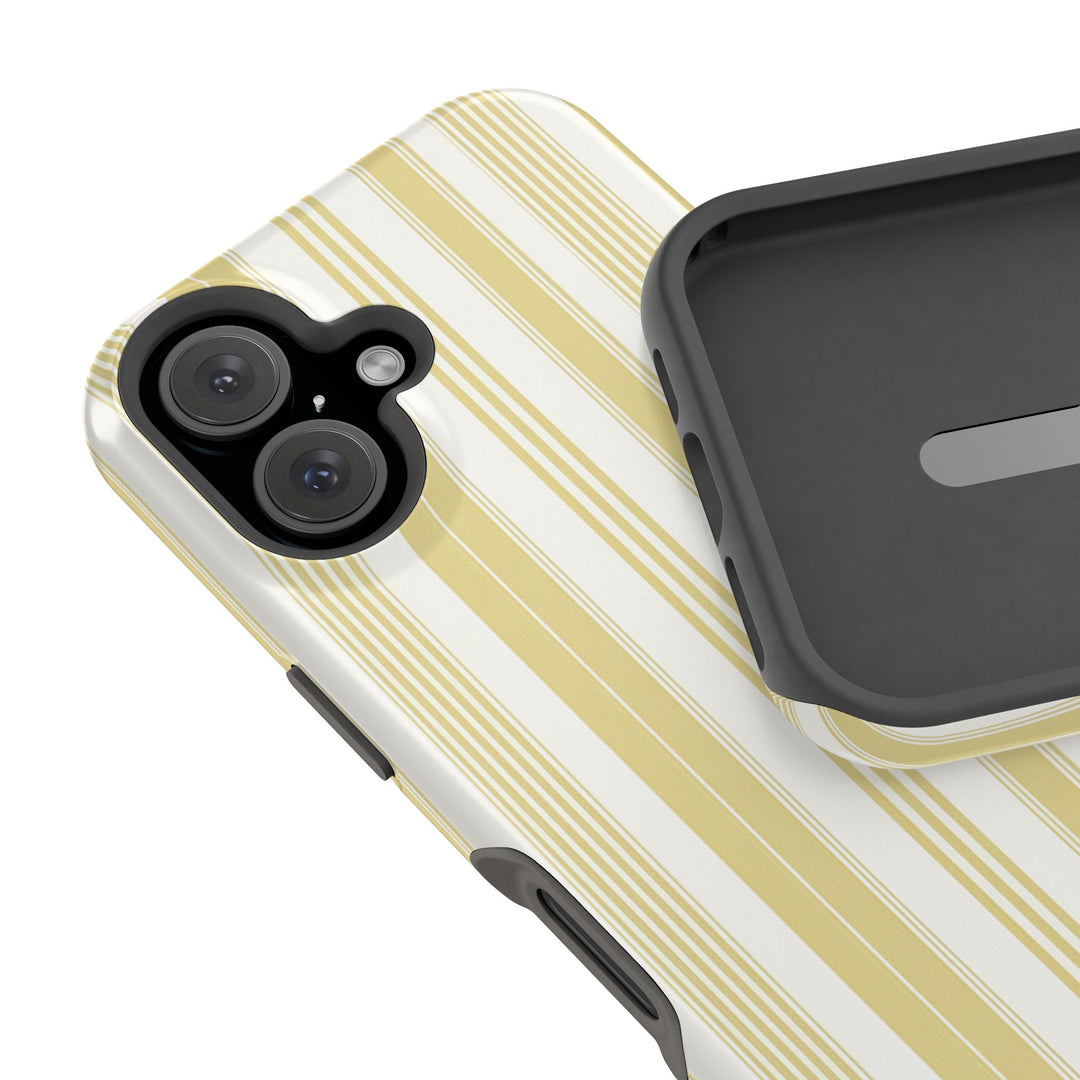 MagSafe Cute Phone Case, Coastal Striped Phone Case for iPhone 17 16 15 14 13 12 Pro Max, Samsung S25 S24 S23 Ultra case