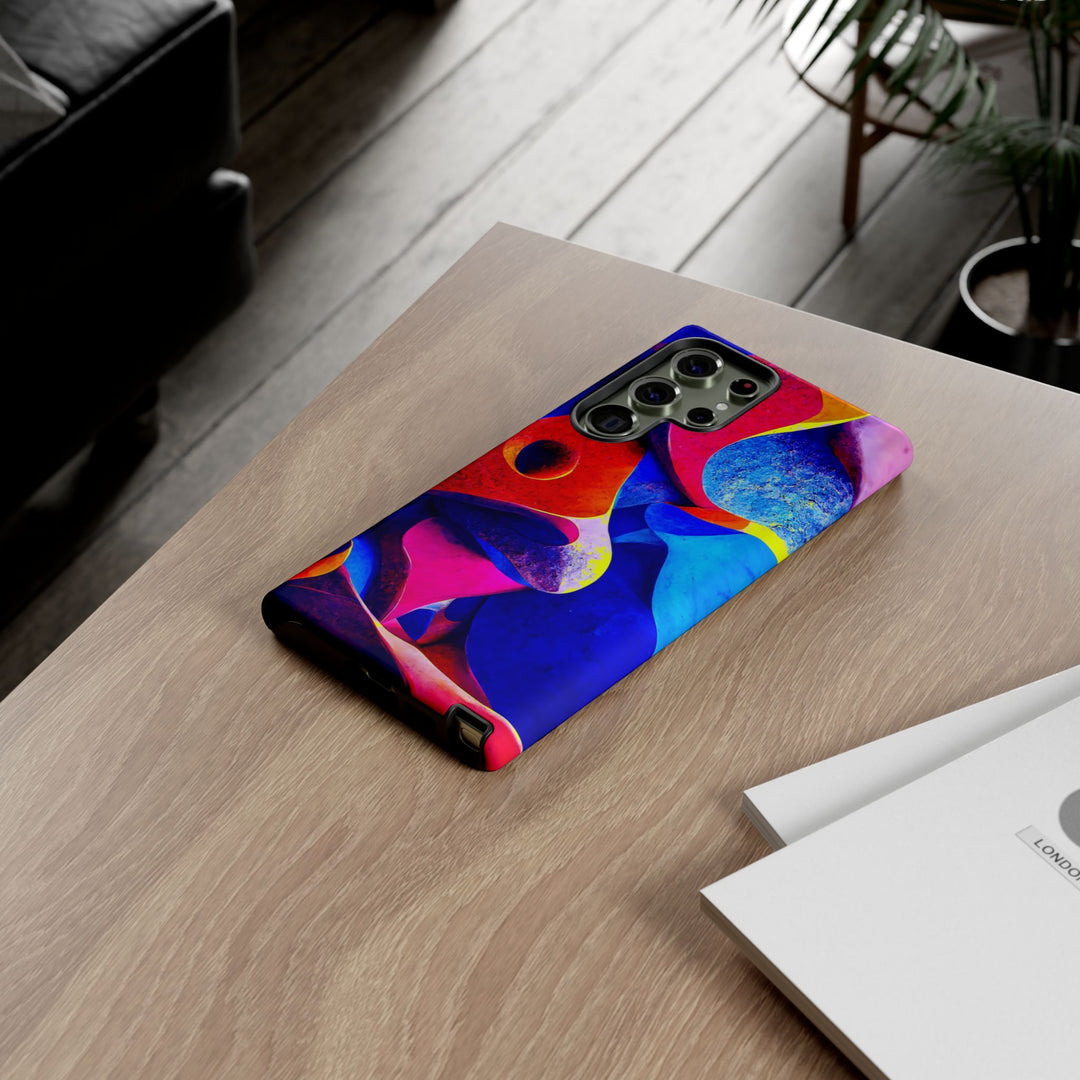 Impact Resistant, Abstract Shapes, Cute Phone Cases for Samsung S24, S23, S22, S21, IPhone 15 pro Iphone 14 pro Iphone 13 IPhone 12 Iphone 11 - Studio40ParkLane