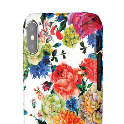 Snap Spring Flowers Cute Phone Cases for Samsung S24, S23, S22, S21, S20, Plus and Ultra, Iphone 16 Pro Max, Iphone 15, 14, 13, 12, 11, 10 - Studio40ParkLane