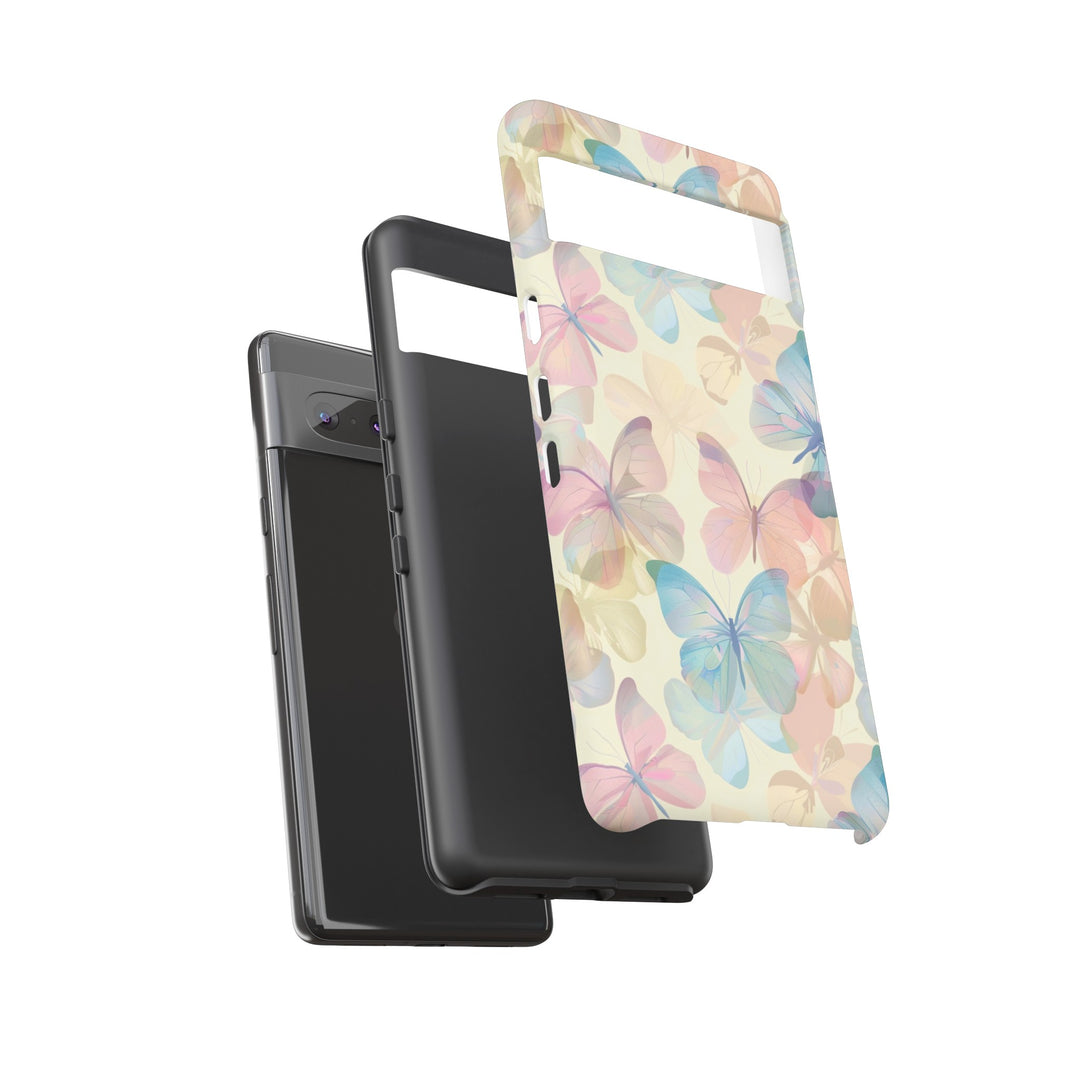 Cute Samsung Case | Cool Iphone Case | Summer Pastel Butterflies, Samsung S24, S23, S22, S21, IPhone 15 Case | Iphone 14 Case, Iphone 13 Case - Studio40ParkLane
