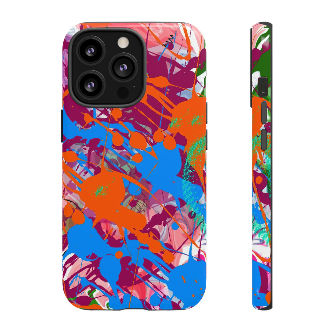 Cute IPhone Case | iPhone 15 Case | iPhone 15 Pro Max Case, Iphone 14 Case, Iphone 14 Pro Max Case IPhone Case for Art Lovers Fall Paint Splash - Studio40ParkLane