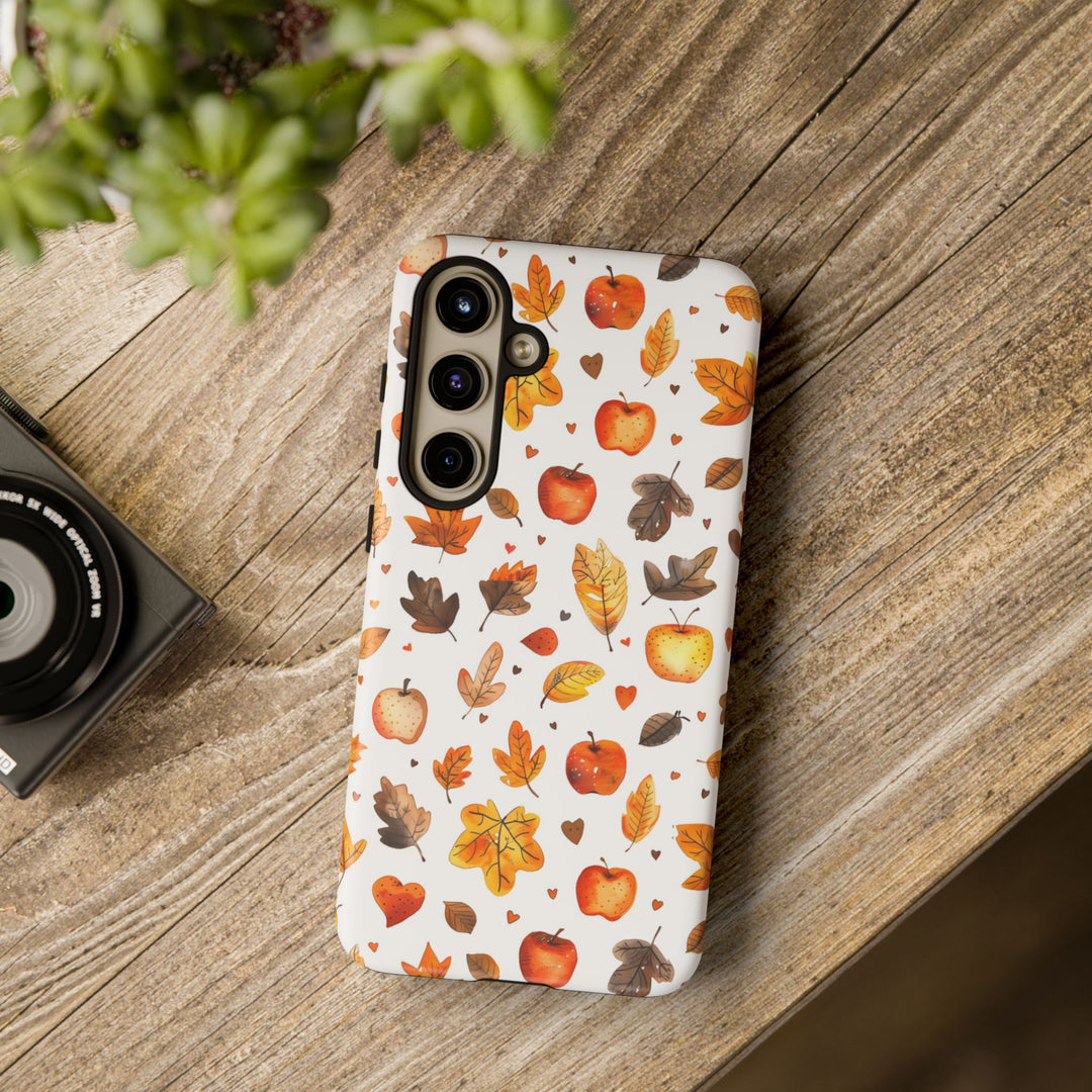 Autumn Fall Leaves Gift for Her Cute Phone Case for, Samsung Galaxy S24, S23, S22, S21, IPhone 16 Case | Iphone 15, Iphone 14, IPhone 13 Case - Studio40ParkLane
