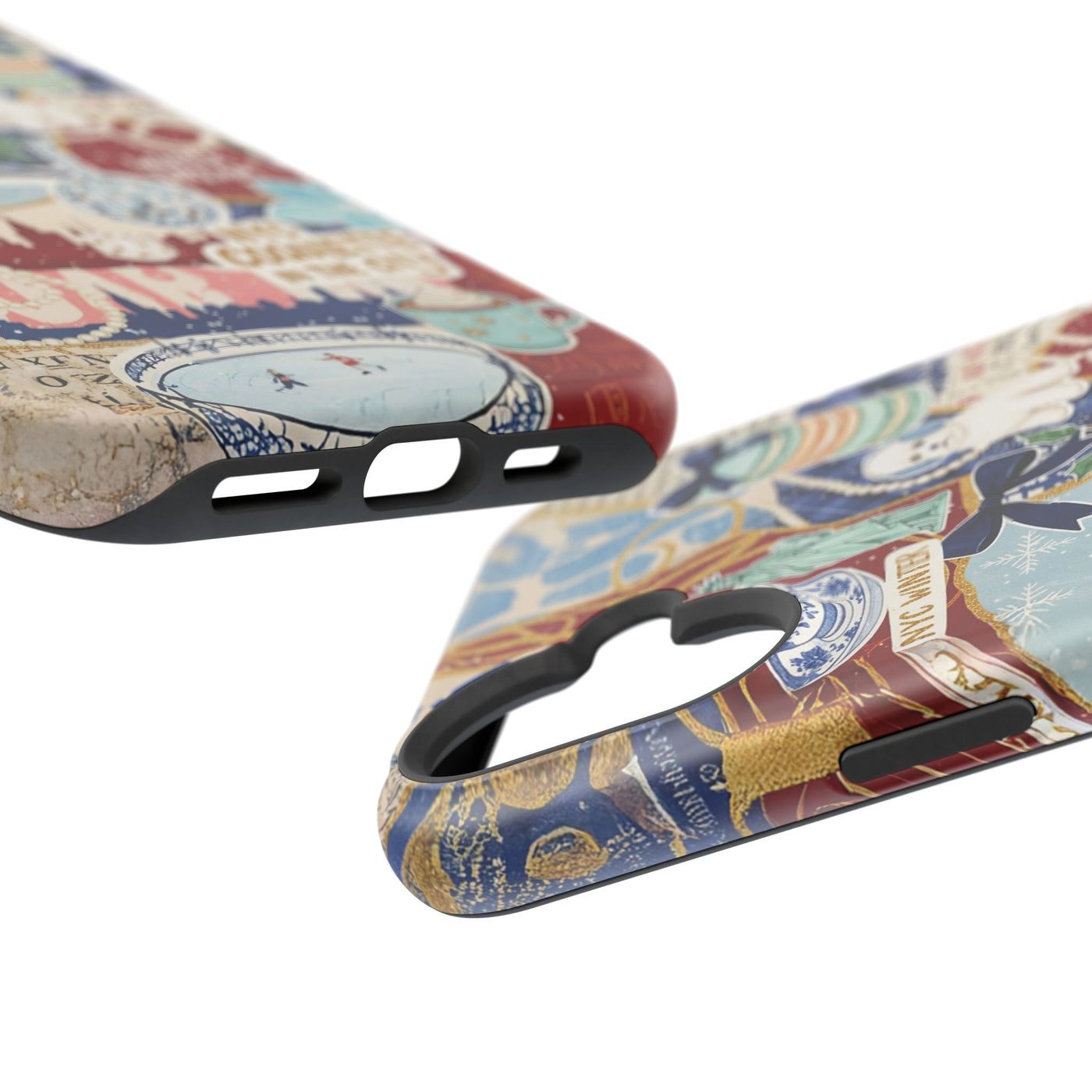 New York Winter Coquette Collage Tough Magsafe Cute Phone Cases for Iphone | iPhone 17 Pro Max Case, Iphone 16, Iphone 15 14 13 12 11 10 9