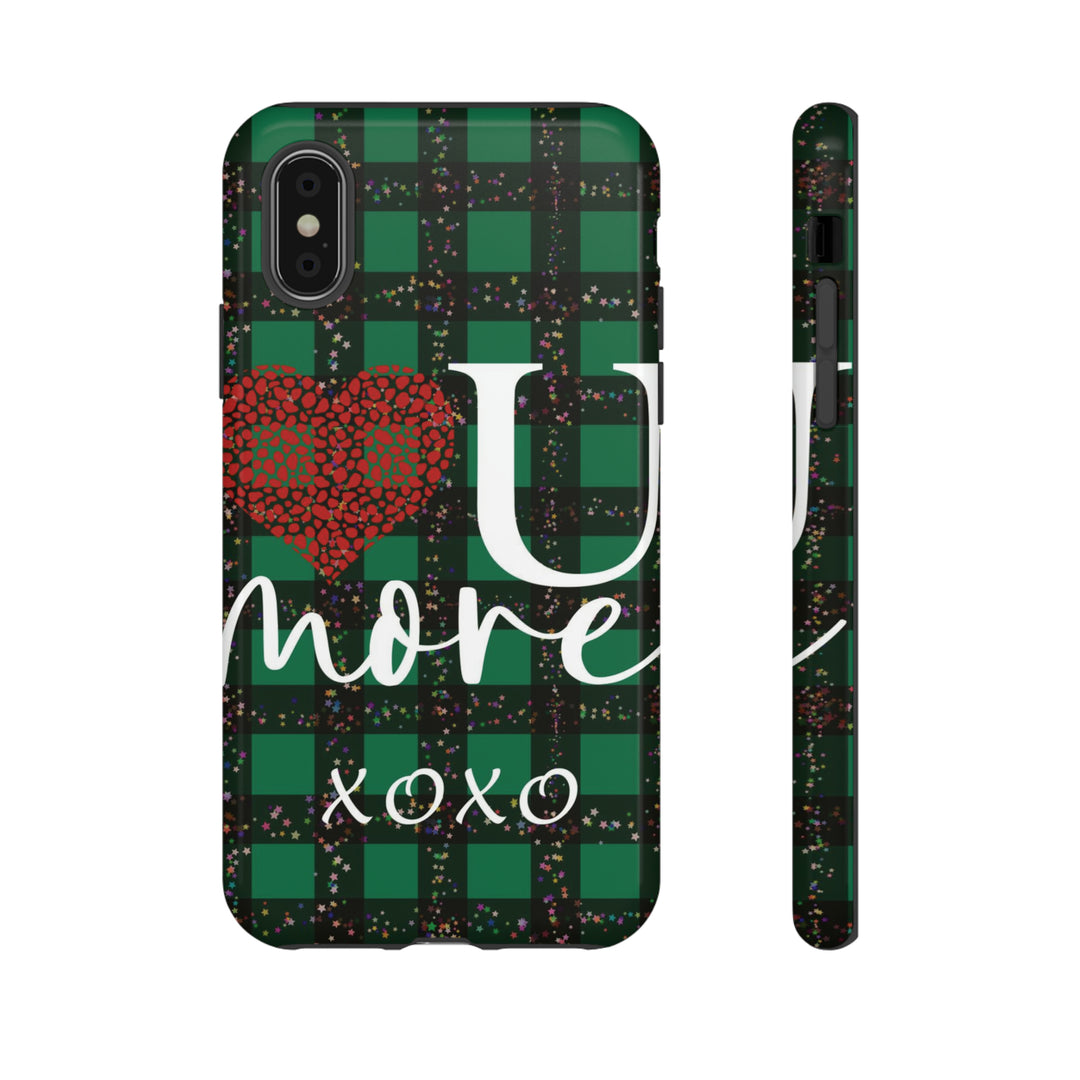 Cute IPhone Case | iPhone 15 Case | iPhone 15 Pro Max Case, Iphone 14 Case, Iphone 14 Pro Max Case IPhone Case for Art Lovers, Love You Green - Studio40ParkLane