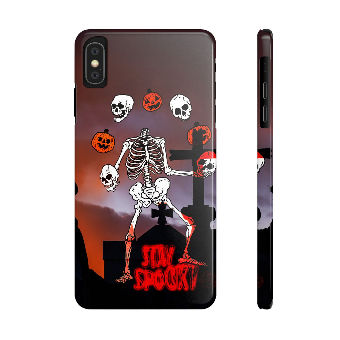 Slim Halloween Spooky Slim Cute Phone Cases for Iphone  | iPhone 15 Case | iPhone 15 Pro Max Case, Iphone 14, Iphone 14 Pro Max, Iphone 13