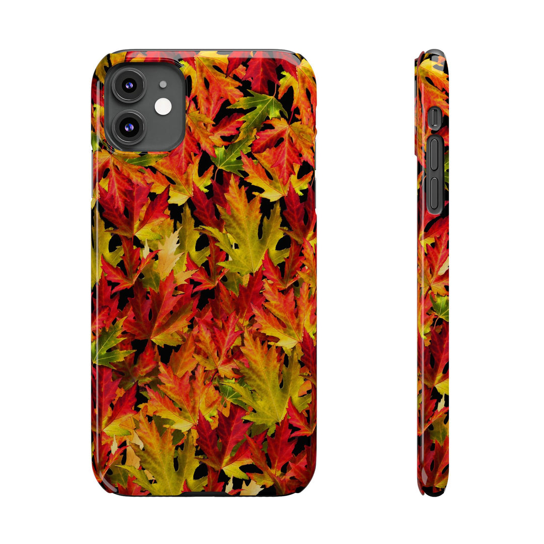 Slim Fall Leaves Slim Cute Phone Cases for Iphone | iPhone 15 Case | iPhone 15 Pro Max Case, Iphone 14, Iphone 14 Pro Max, Iphone 13 - Studio40ParkLane