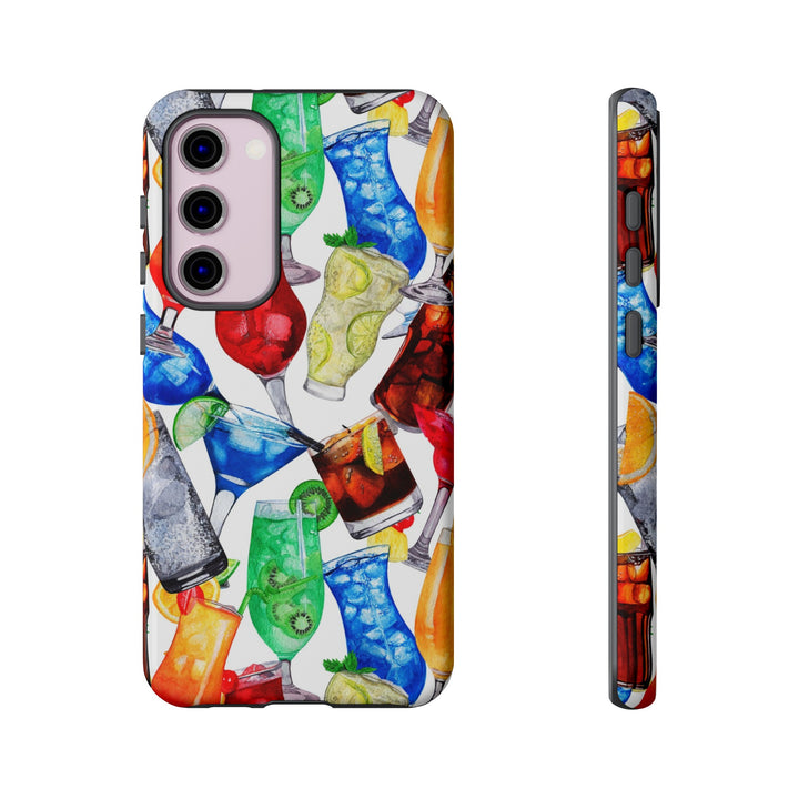 Cute Samsung Case | Cool Iphone Case | Summer Fruit Cocktail, Samsung S24, S23, S22, S21, IPhone 15 Case | Iphone 14 Case, Iphone 13 Case - Studio40ParkLane