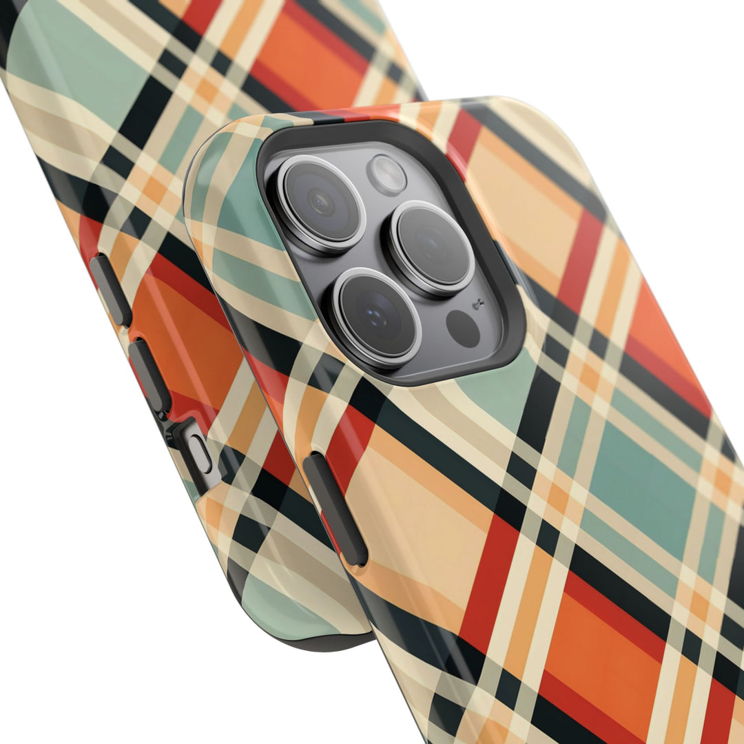 Checkered Plaid Magsafe Gift for Her Cute Phone Case for Iphone, | iPhone 16 | iPhone 15 Pro Max, Iphone 14 Pro Max, 13 12 11 10 9 8 7 - Studio40ParkLane