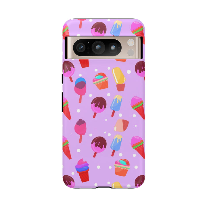 Cute Samsung Case | Cool Iphone Case | Summer Pink Ice - Cream, Samsung S24, S23, S22, S21, IPhone 15 Case | Iphone 14 Case, Iphone 13 Case - Studio40ParkLane