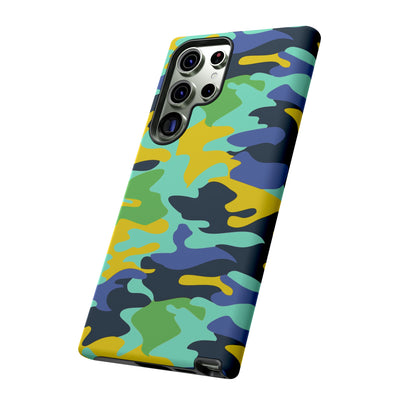 Cute Samsung Phone Case | Aesthetic Samsung Phone Case | Galaxy S23, S22, S21, S20 | Late Spring Camouflage, Protective Phone Case