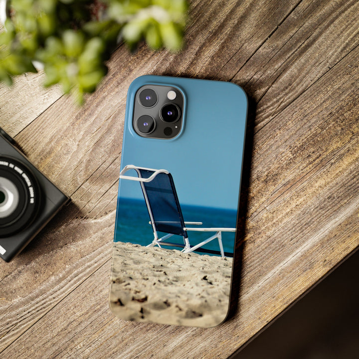 Slim Cute Phone Cases for Iphone - | iPhone 15 Case | iPhone 15 Pro Max Case, Iphone 14 Case, Iphone 14 Pro Max, Iphone 13, Summer Beach Chair - Studio40ParkLane