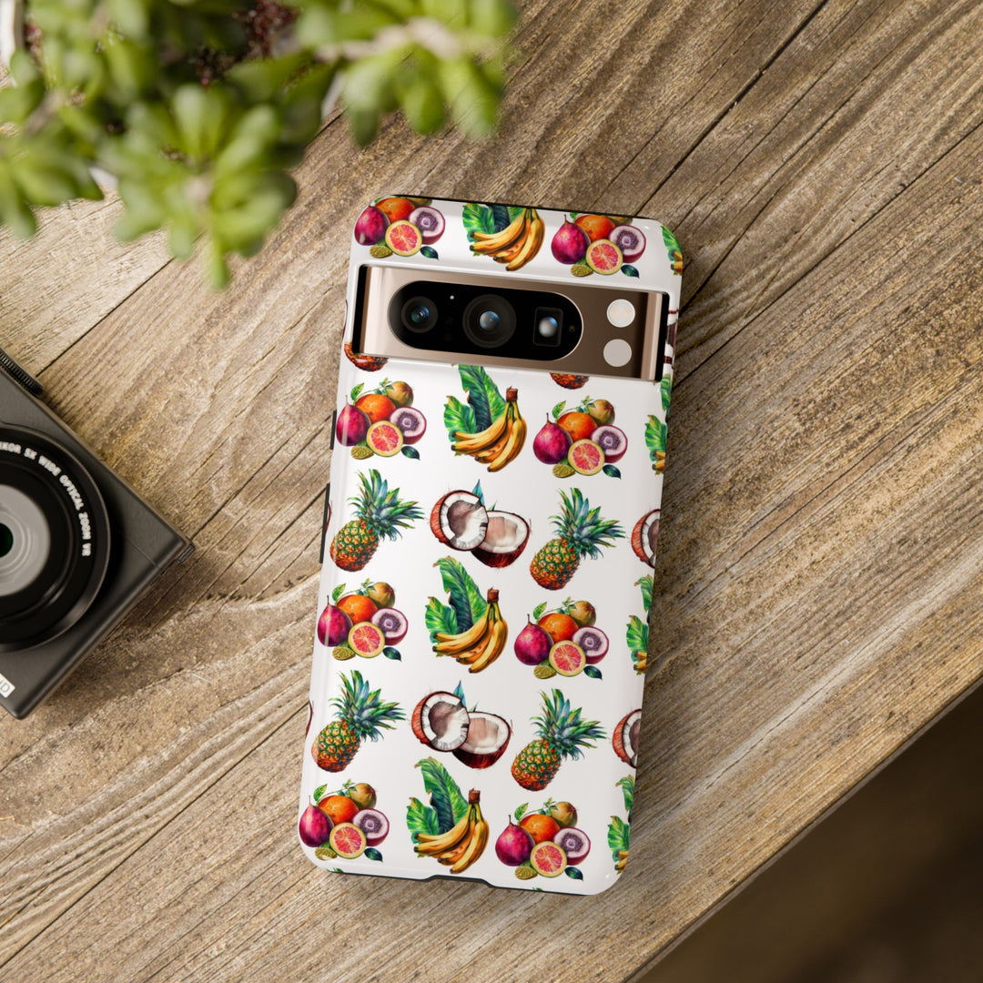 Cute Samsung Case | Cool Iphone Case | Tropical Summer Fruit, Samsung S24, S23, S22, S21, IPhone 15 Case | Iphone 14 Case, Iphone 13 Case - Studio40ParkLane