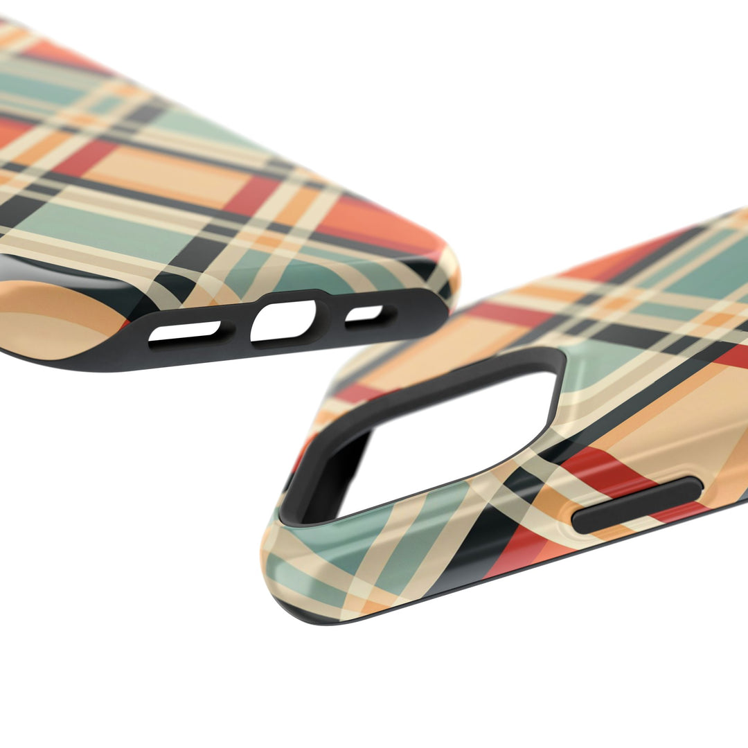 Checkered Plaid Magsafe Gift for Her Cute Phone Case for Iphone, | iPhone 16 | iPhone 15 Pro Max, Iphone 14 Pro Max, 13 12 11 10 9 8 7 - Studio40ParkLane