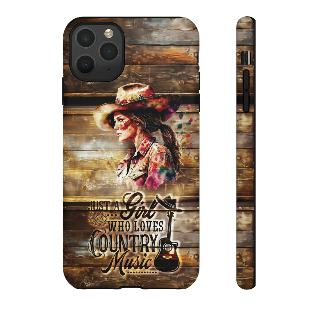 Cute IPhone Case | Country Music Girl iPhone 15 Case | iPhone 15 Pro Case, Iphone 14 Case, Iphone 14 Pro Max Case, Protective Iphone Case - Studio40ParkLane