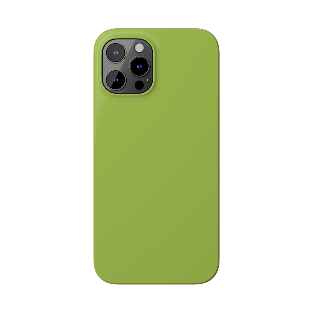 Slim Chartreuse Green Gift for Her Aesthetic Cute Phone Case for Iphone 16 - | iPhone 15 Pro Max Case | iPhone 14 Case 13 12 11 10 9 8 7 - Studio40ParkLane