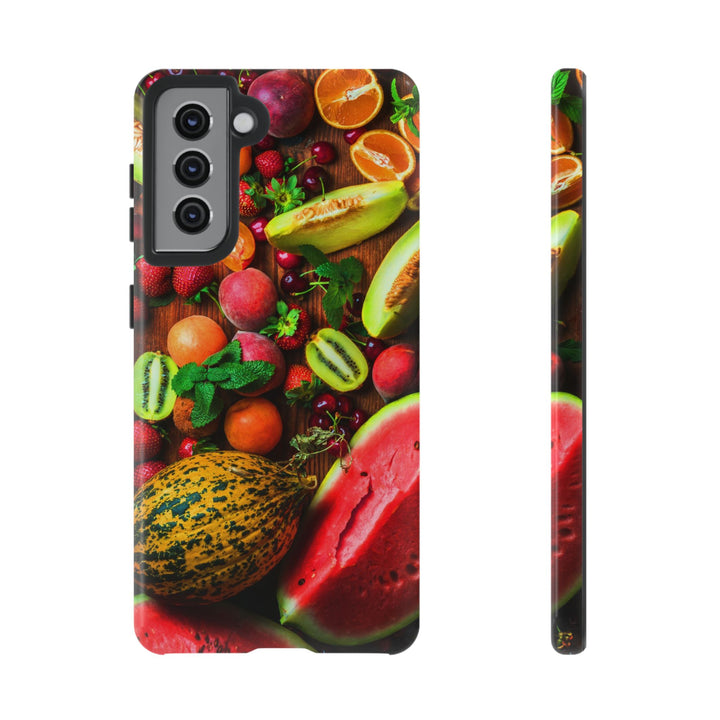 Fall Fruit Collage Cute Phone Case for, Samsung Galaxy S24, S23, S22, S21, IPhone 16 Case | Iphone 15, Iphone 14, IPhone 13 Case Mom Dad Gift - Studio40ParkLane