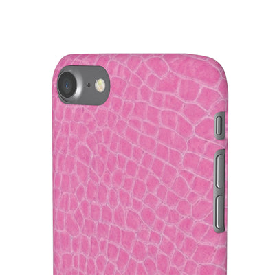 Snap Non Leather Pink Color Pattern Gift for Her Cute Phone Cases for Samsung Galaxy S24, S23, S22, S21, S20, Plus, Ultra, Iphone 16, 15, 14, Pro and Max - Studio40ParkLane