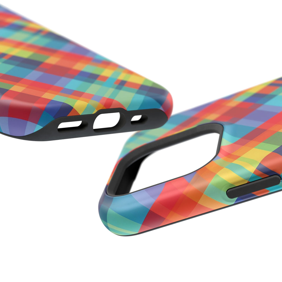 Checkered Plaid Magsafe Gift for Her Cute Phone Case for Iphone, | iPhone 16 | iPhone 15 Pro Max, Iphone 14 Pro Max, 13 12 11 10 9 8 7 - Studio40ParkLane