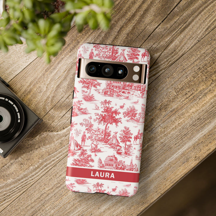 Premium Tough Personalized Initial Custom Gift Cute Phone Cases for Samsung Galaxy S24, S23, S22, S21 Plus, Ultra, Iphone 16, 15, 14 Pro Max - Studio40ParkLane