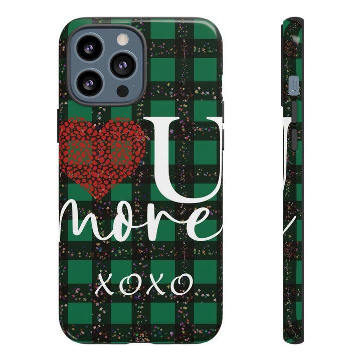 Cute IPhone Case | iPhone 15 Case | iPhone 15 Pro Max Case, Iphone 14 Case, Iphone 14 Pro Max Case IPhone Case for Art Lovers, Love You Green - Studio40ParkLane