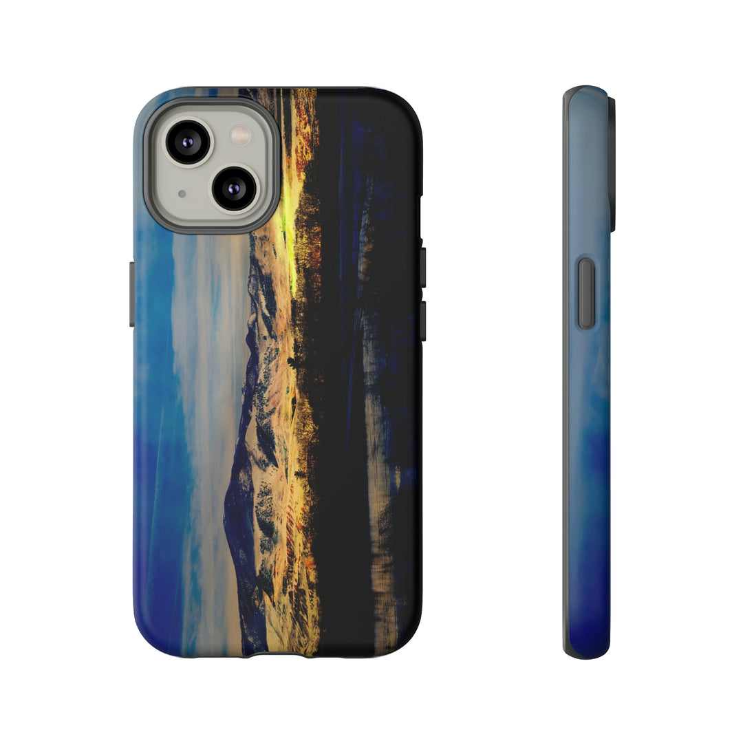 Cute IPhone Case | iPhone 15 Case | iPhone 15 Pro Max Case, Iphone 14 Case, Iphone 14 Pro Max Case IPhone Case for Traveler, Snowy Mountain Night - Studio40ParkLane
