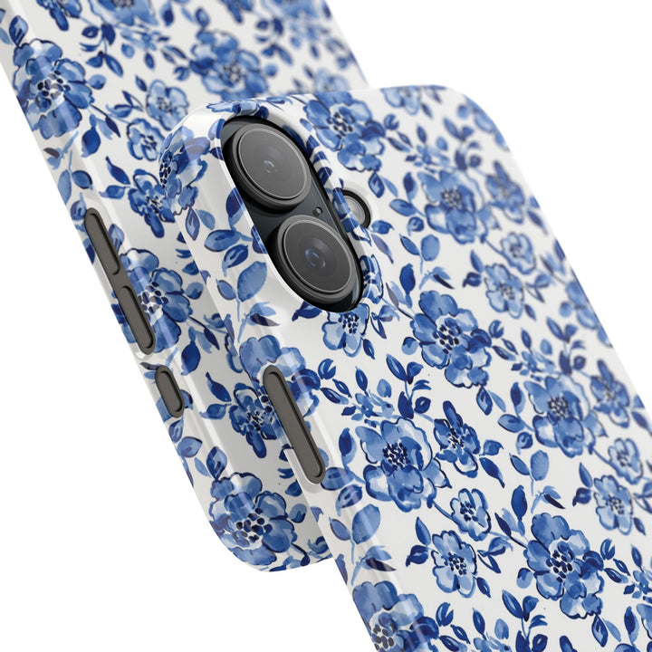 Slim Blue Chinoiserie Gift for Her Cute Phone Cases for Iphone 16 Pro Max | iPhone 15 Case | iPhone 15 Pro Max Case, Iphone 14, Iphone 14 Pro Max, Iphone 13 12 11 8 7 - Studio40ParkLane