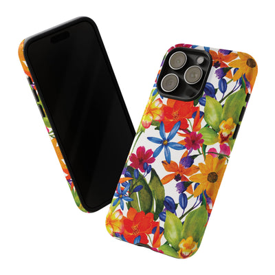 Premium Tough Spring Flowers Cute Phone Cases for Samsung S24, S23, S22, S21, S20, Plus and Ultra, Iphone 16 Pro Max,15, 14, 13, 12, 11, 10 - Studio40ParkLane